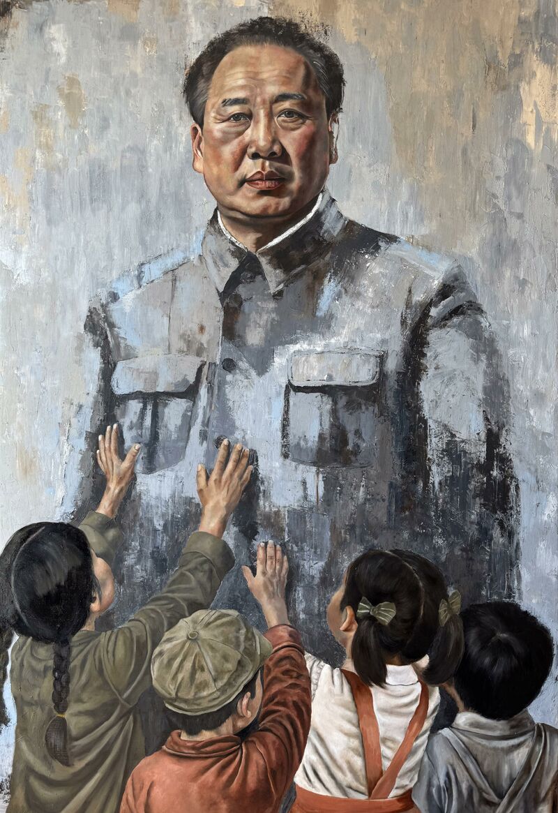The Father - a Paintings by Nelly Lim